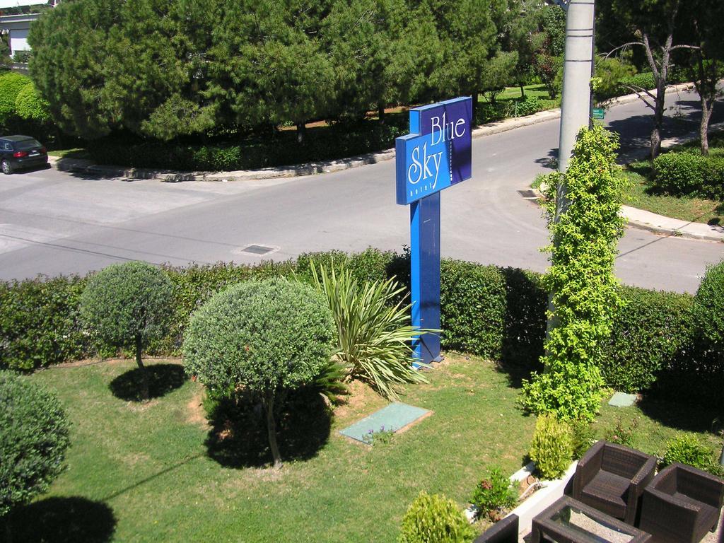 Hotel Blue Sky Glyfáda Exterior foto